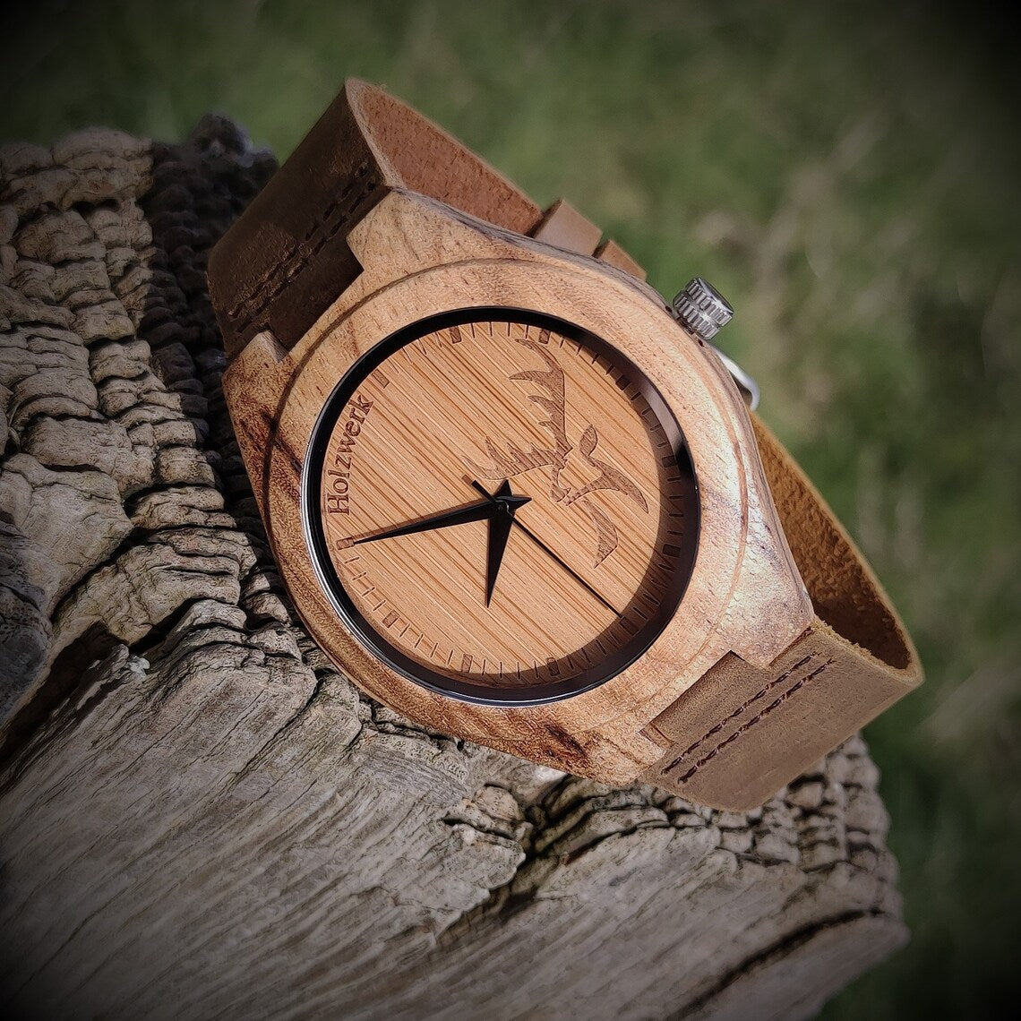 Leder Armbanduhren | Holzwerk