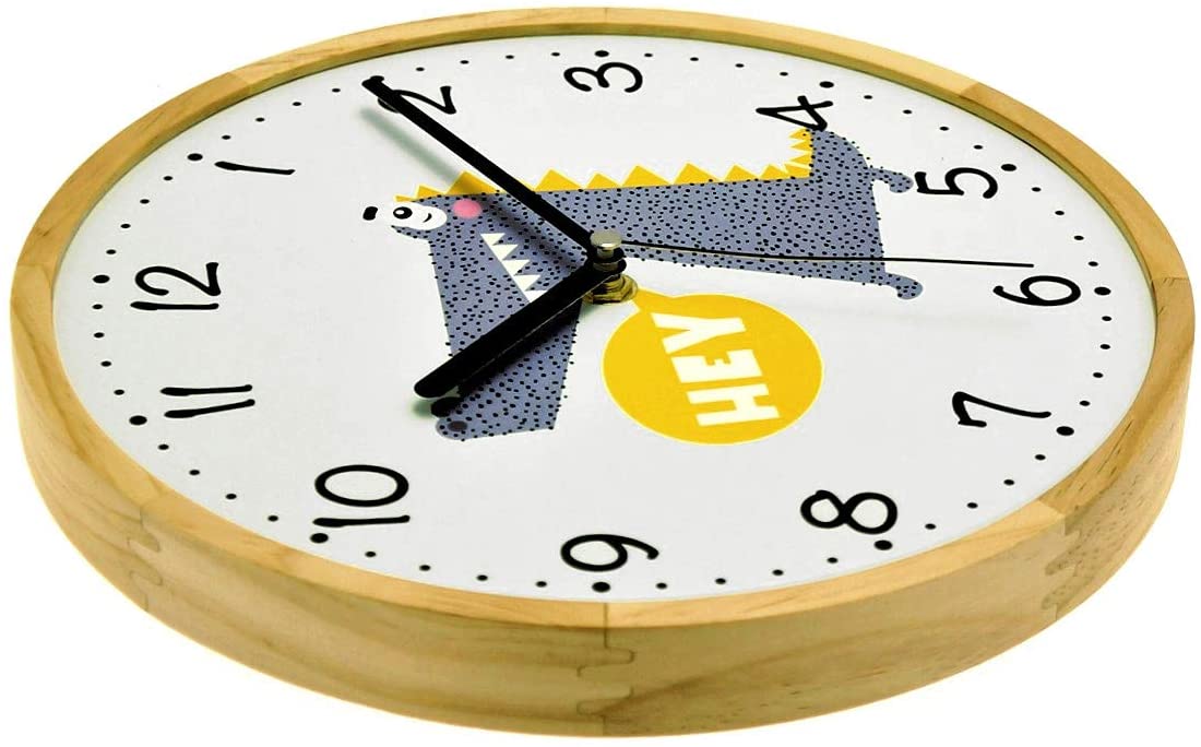 Holzwerk Wanduhr Krokodil Tiere Holz Kinder Kroko Uhr - Holzwerk