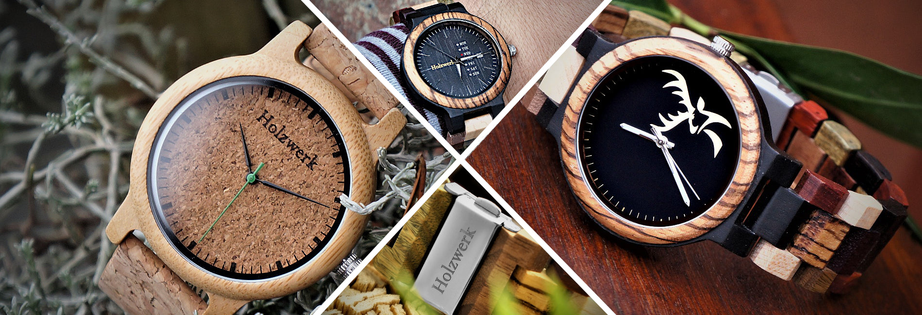 Uhren aus Holz - verschiedene Varianten - große Auswahl – Holzwerk